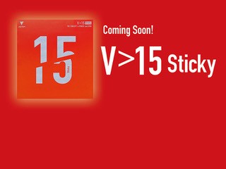 弧線と回転力を自在に技を操るV>15 Stickyが10月に登場